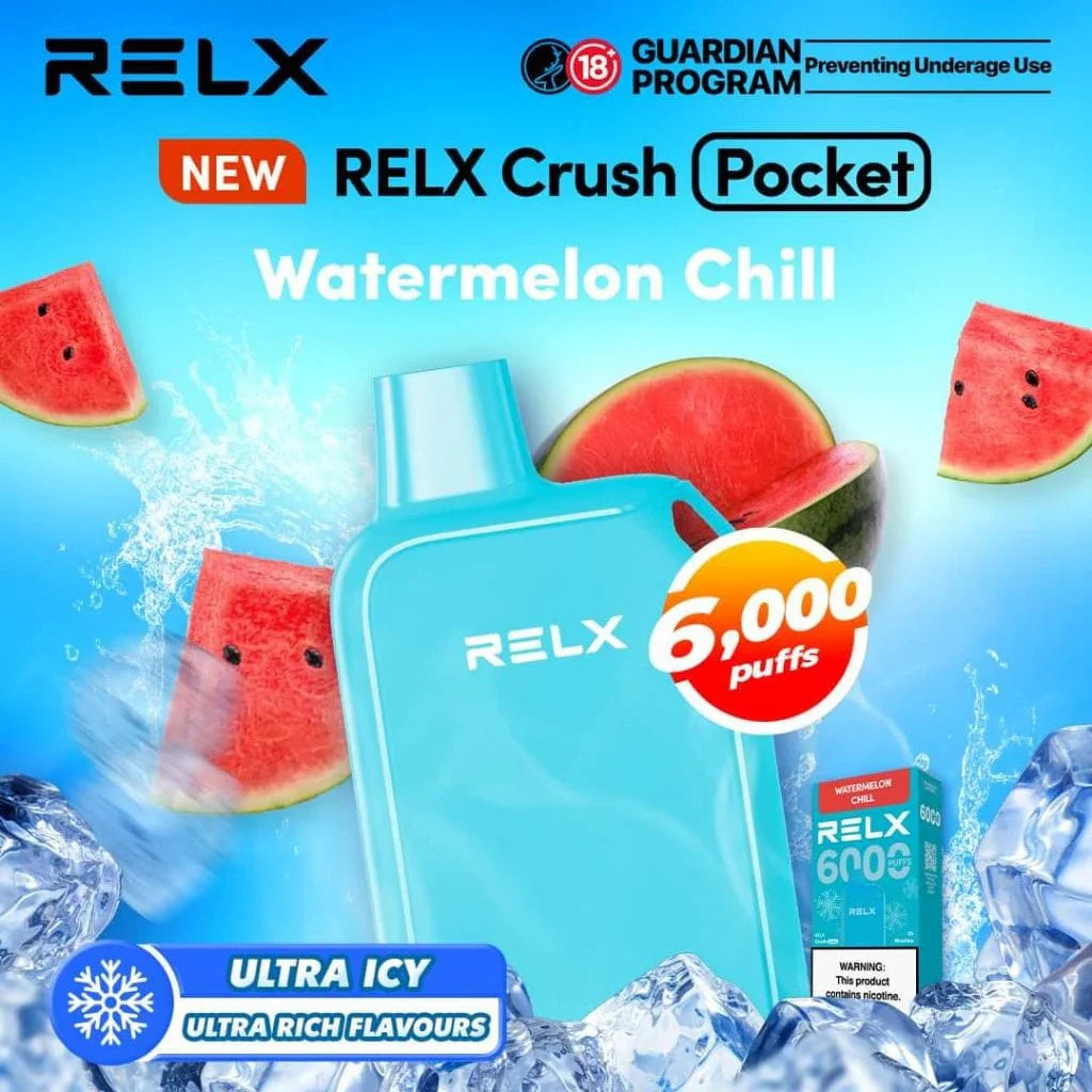 RELX Vape Singapore | Novo, Crush, Creator & Stick Series