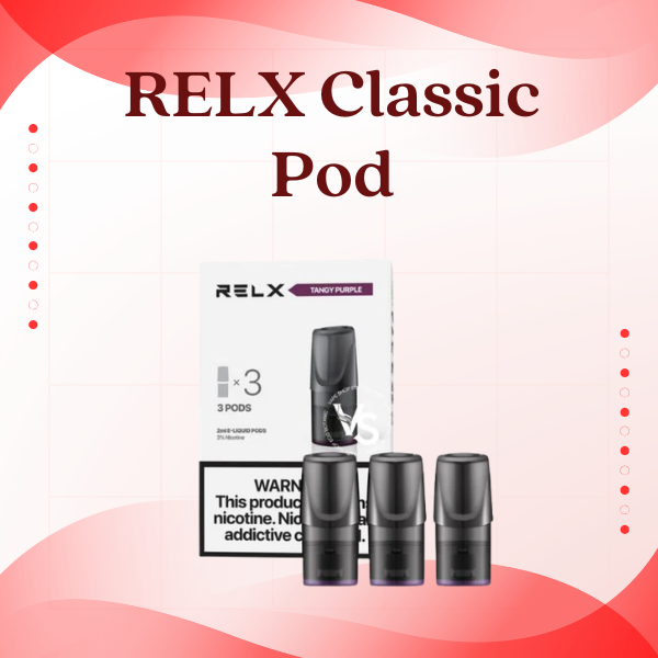 RELX Classic Pod Generation 1 Replacement Cartridge- Singapore Vape Supply