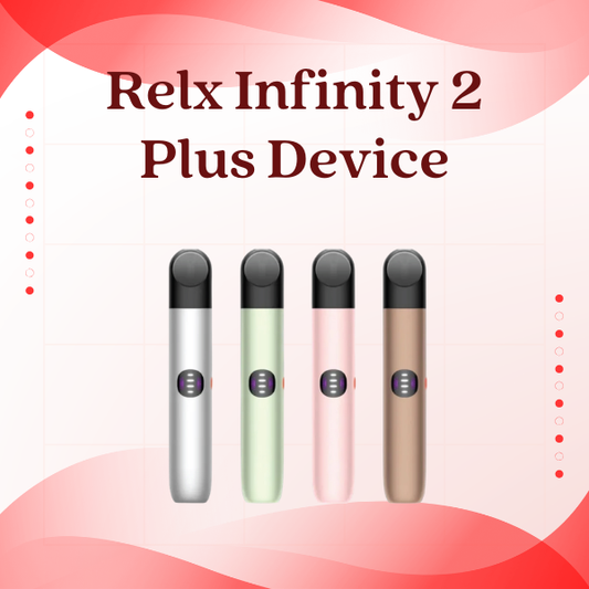 Relx Infinity 2 Plus Device with 3 power modes and fast charging - Singapore Vape Essentials