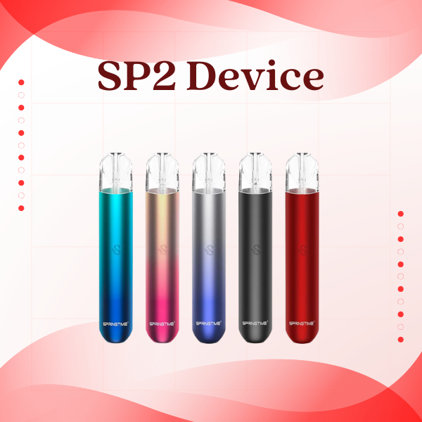 SP2 Classic Device in Gun Metal color with Type-C port and slim design